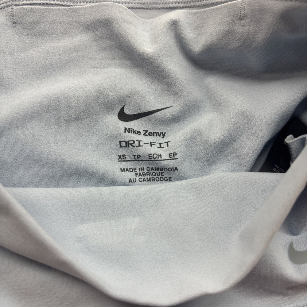 Nike‎ Zenvy Dri-FIT High Rise 7/8 Leggings Light Blue Womens XS FN4095-440 - Picture 6 of 7